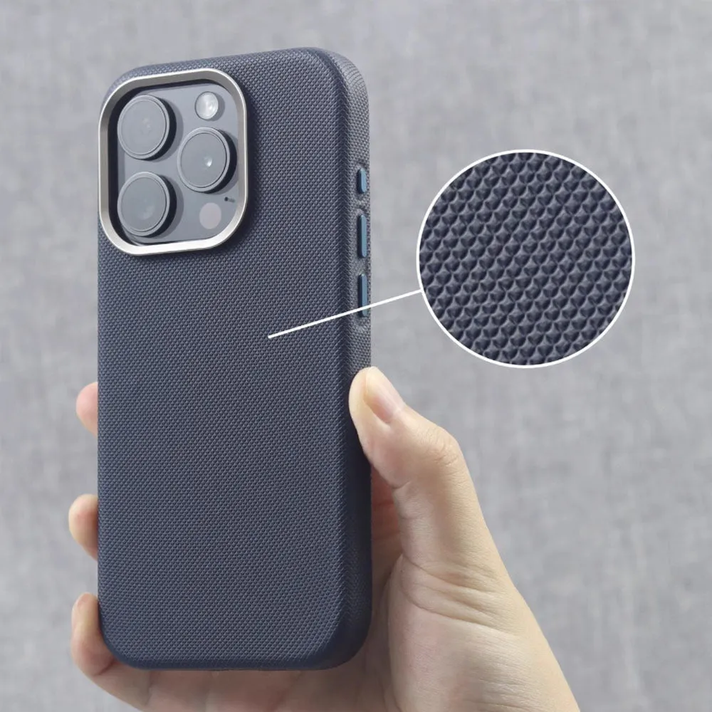 LuxGrip Magnetic Leather iPhone Case