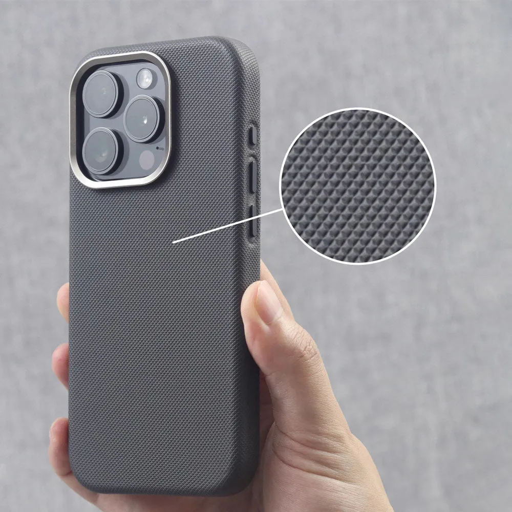 LuxGrip Magnetic Leather iPhone Case