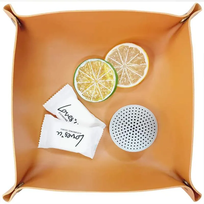 Luxora | Elegant Faux Leather Jewelry Tray