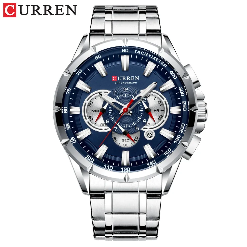 Luxury Chronograph Quartz Men's Watch