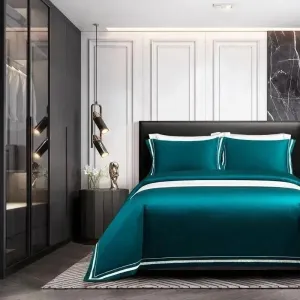 Luxury Frame Border Egyptian Cotton Duvet Set
