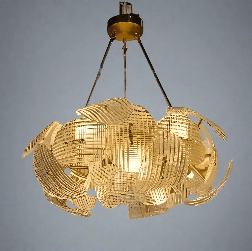 Luxury G9 Glass Mold Chandelier