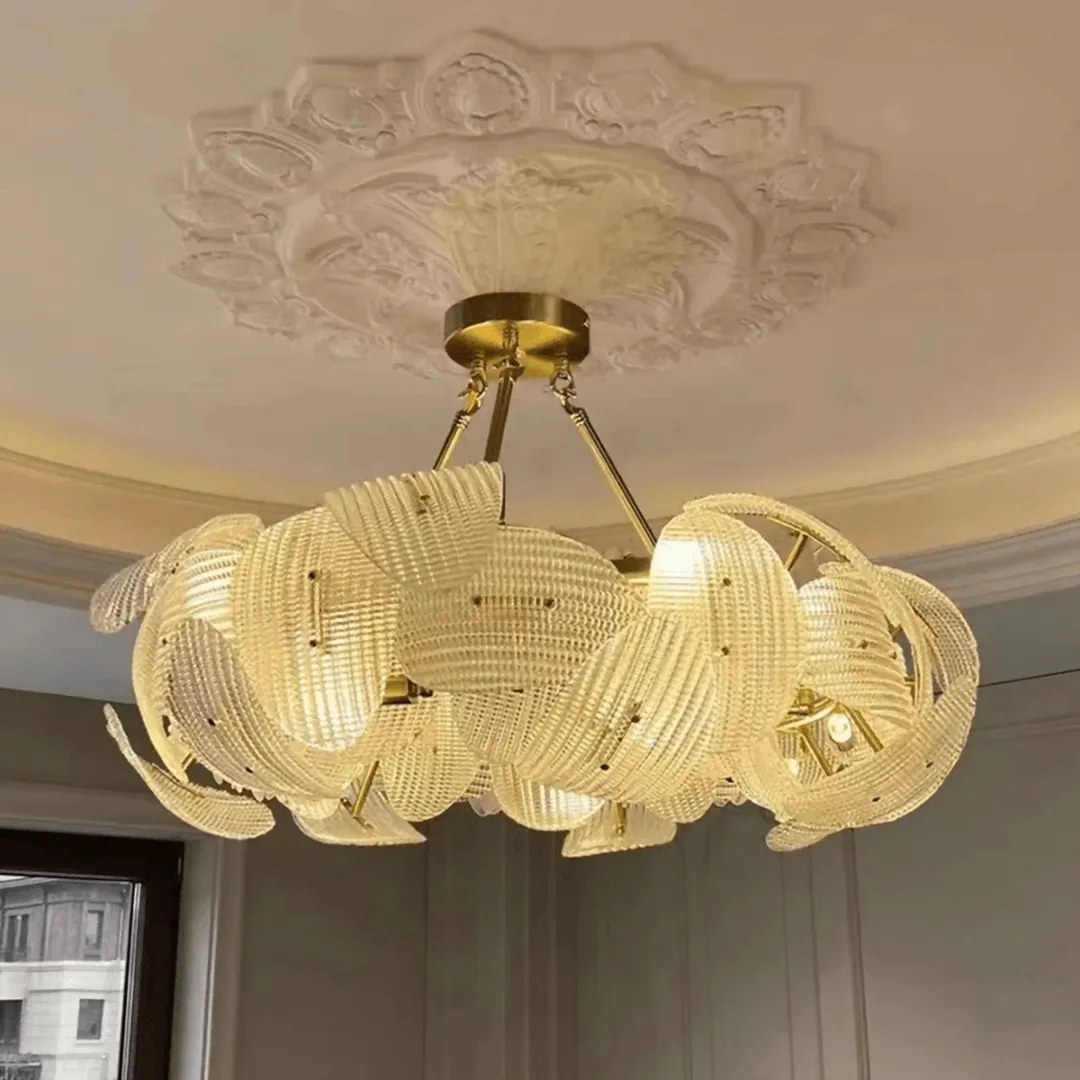 Luxury G9 Glass Mold Chandelier