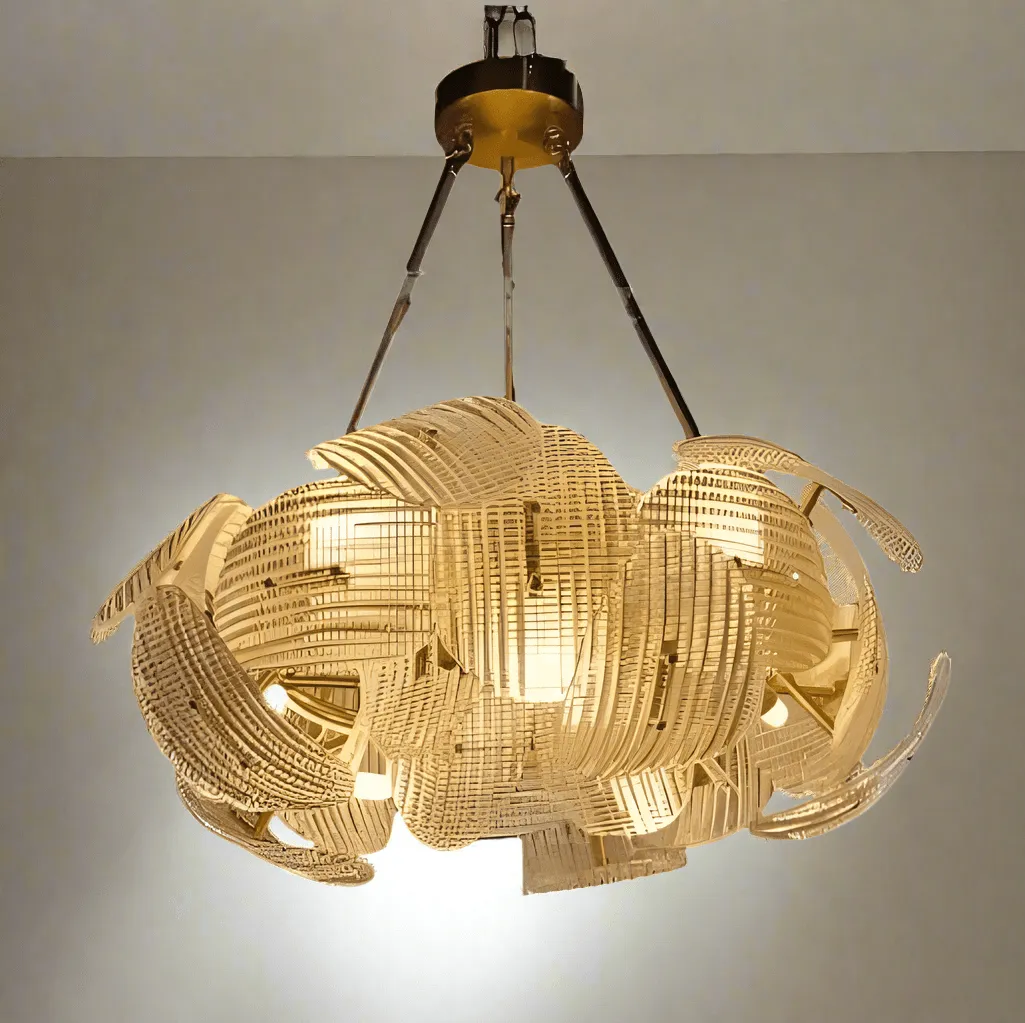 Luxury G9 Glass Mold Chandelier