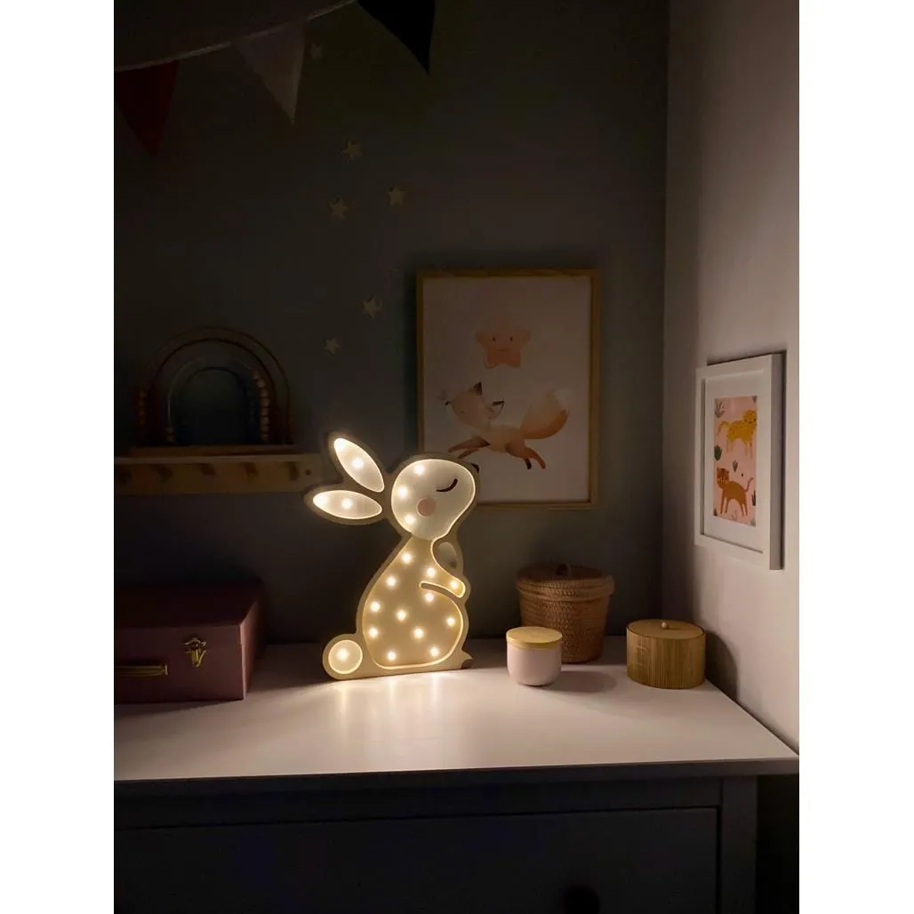 Luxury Handmade Lamp For Kids By Peekaboo - Bunny