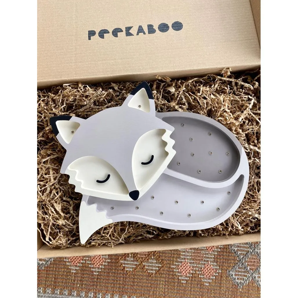Luxury Handmade Lamp For Kids By Peekaboo - Fox