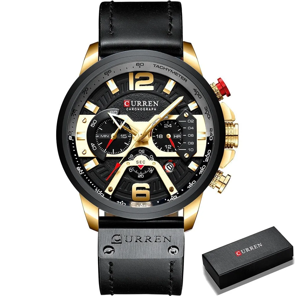 Luxury Military Chrono Watch