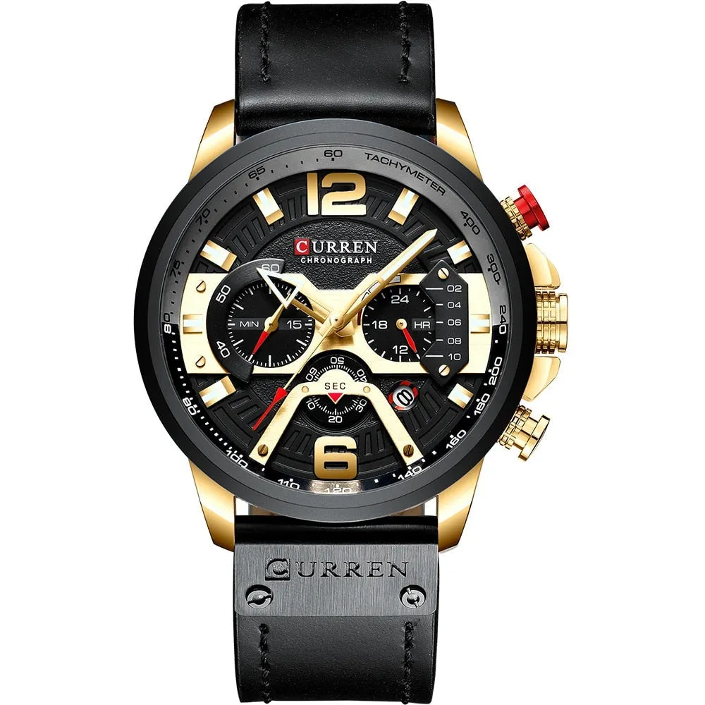 Luxury Military Chrono Watch