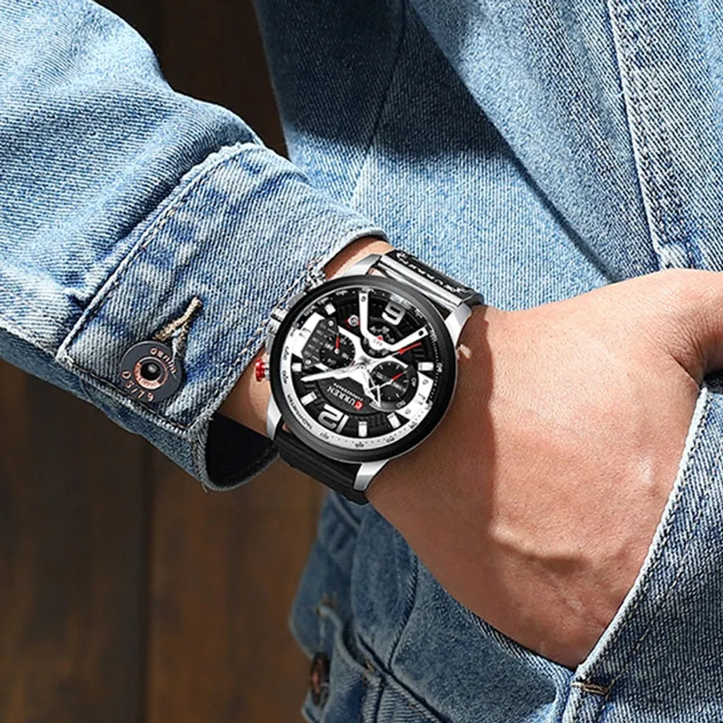 Luxury Military Chrono Watch