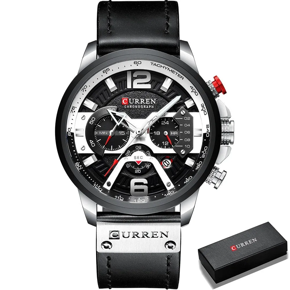 Luxury Military Chrono Watch