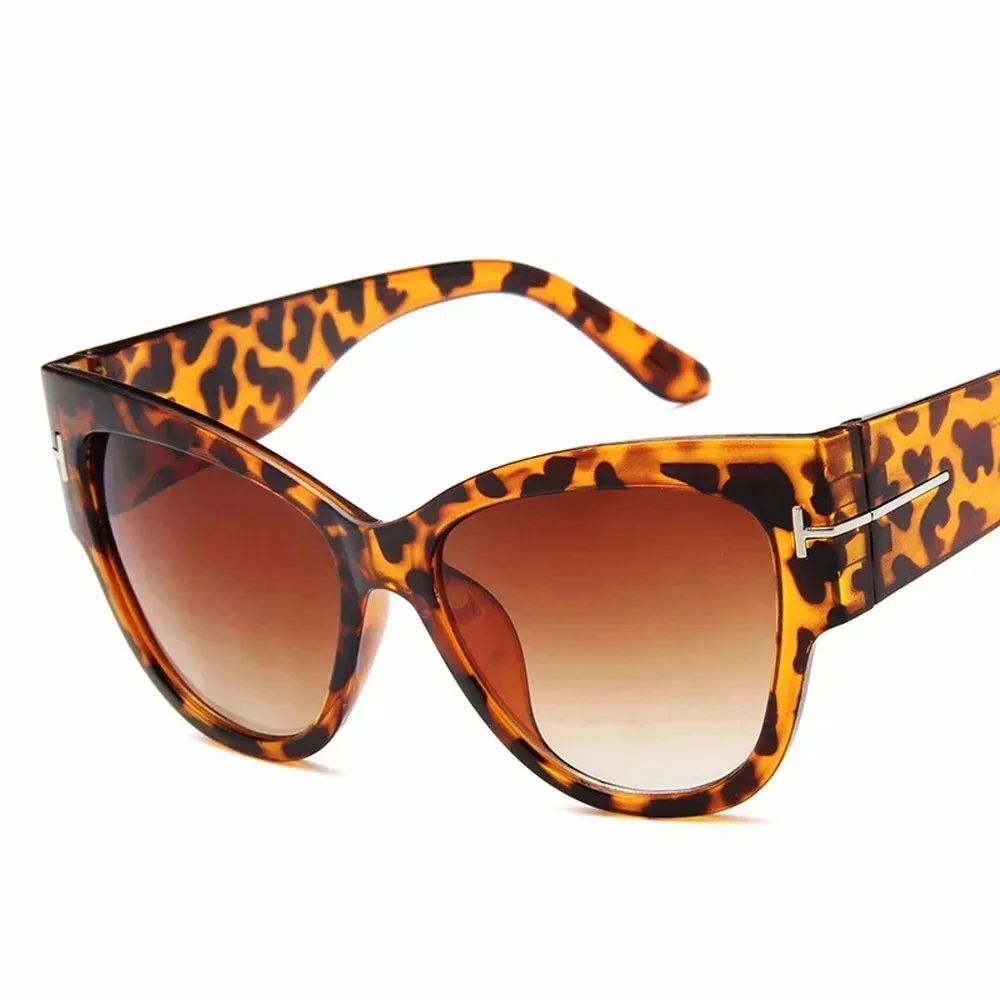 Luxury Oversized Cat Eye Sunglasses