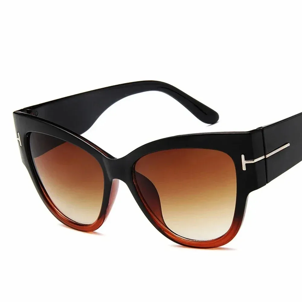 Luxury Oversized Cat Eye Sunglasses
