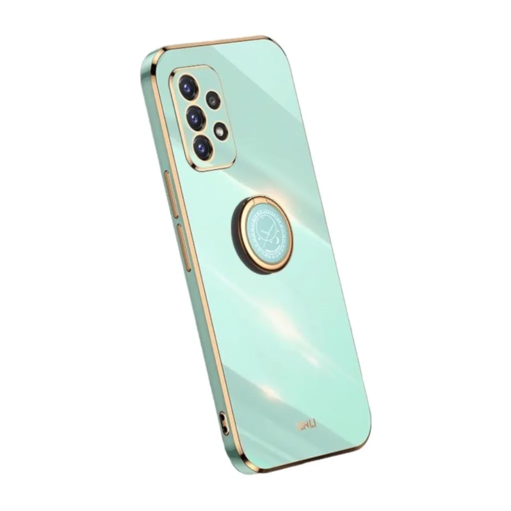 Luxury Plating Case With Ring Holder For Samsung Galaxy