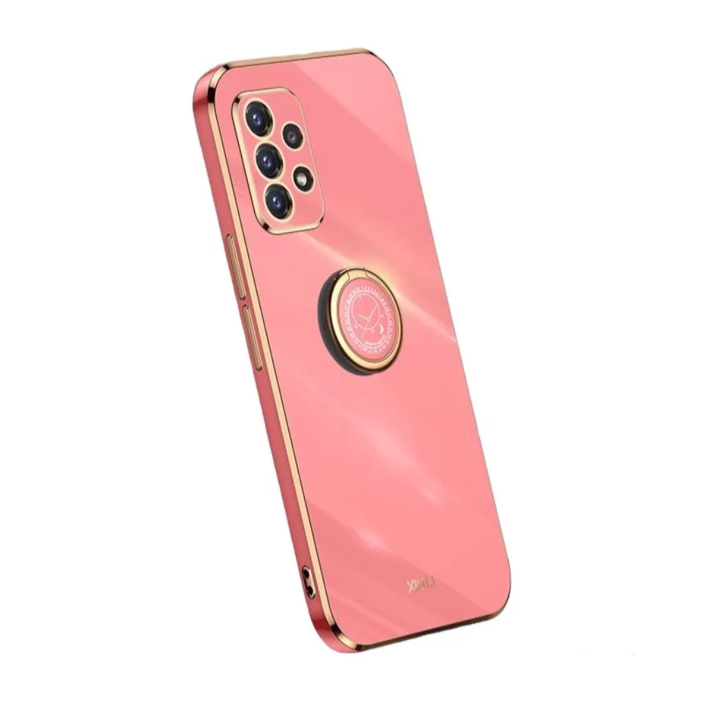 Luxury Plating Case With Ring Holder For Samsung Galaxy
