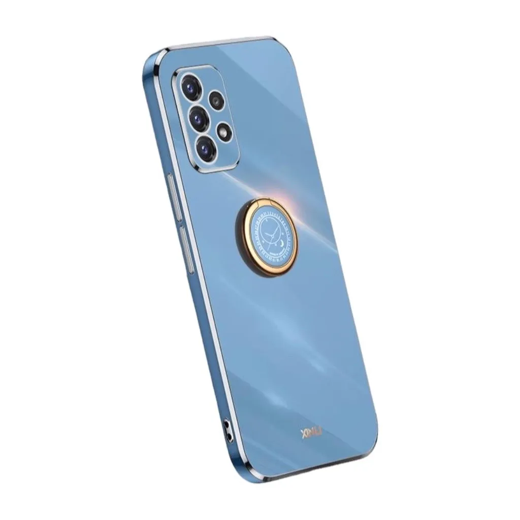 Luxury Plating Case With Ring Holder For Samsung Galaxy