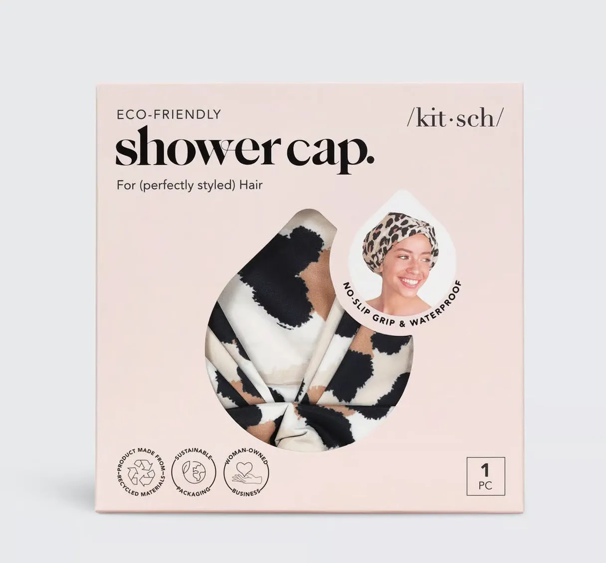 Luxury Shower Cap - Leopard