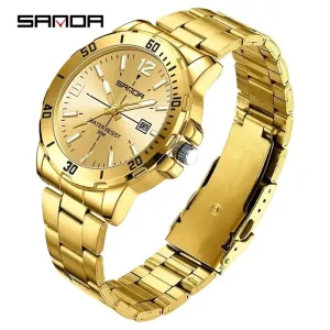 Luxury Stainless Steel Quartz Men's Watch