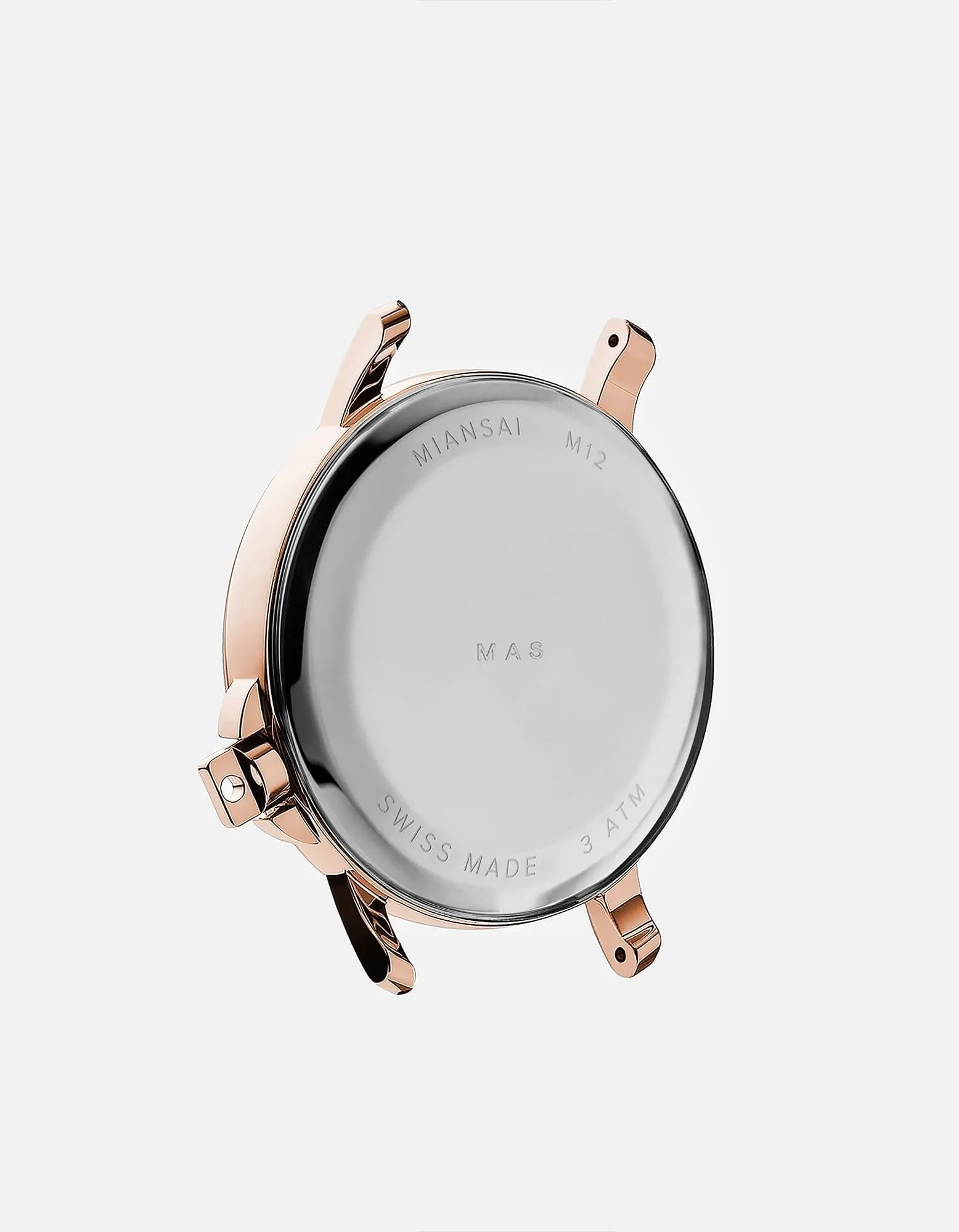 M12 Swiss Rose|White Vintage Cognac Leather