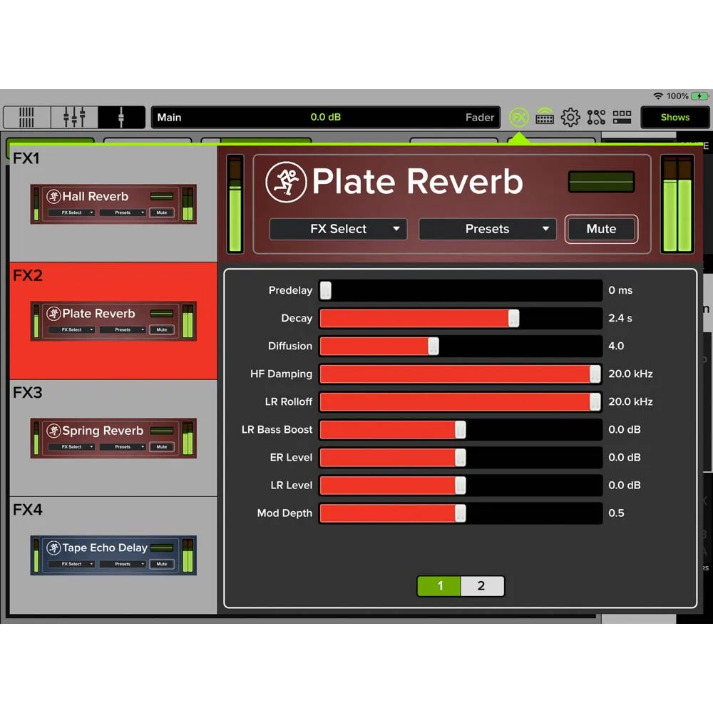 Mackie DL32S 32-Channel Wireless Digital Live Sound Mixer with Built-In Wi-Fi