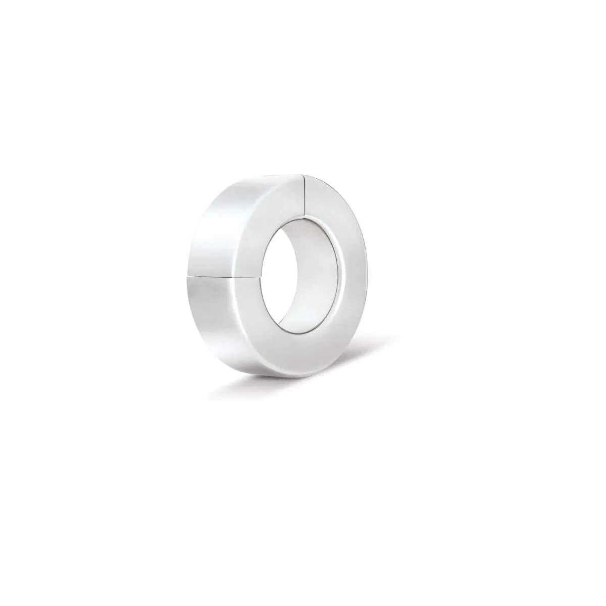 Magnetic Ball Stretcher - Stainless Steel Erection Support with Magnetic Closure for Enhanced Sensation & Style