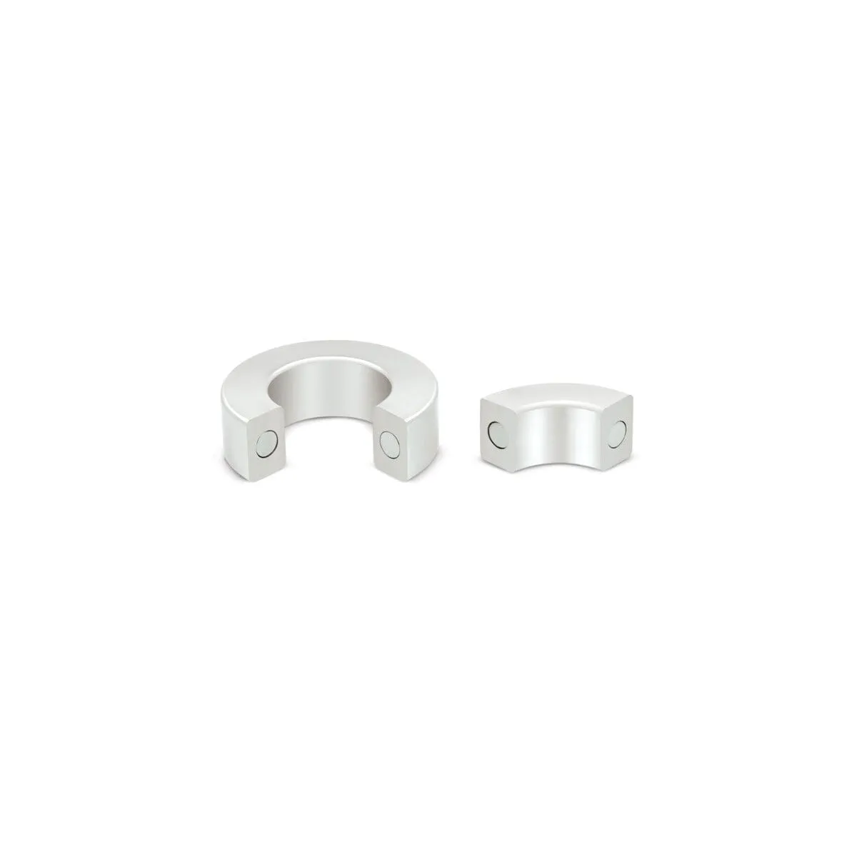 Magnetic Ball Stretcher - Stainless Steel Erection Support with Magnetic Closure for Enhanced Sensation & Style