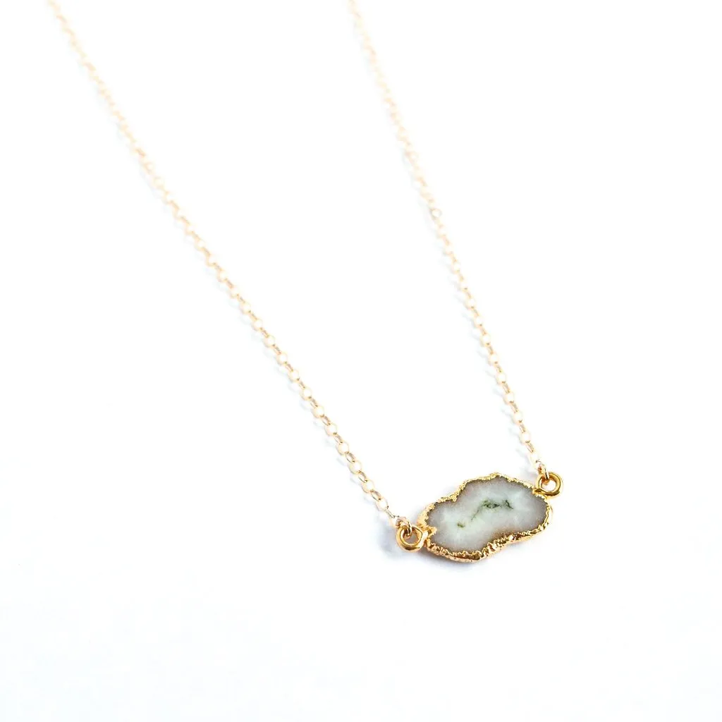Malibu Solar Quartz Necklace