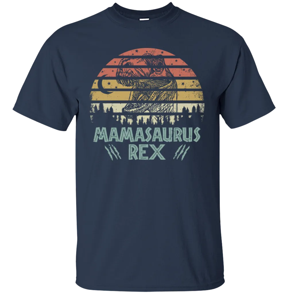 Mamasaurus Rex Baby Mama Mom Mammy Mothers Day Trex Dinosaurus Dino Love Heart Family Gift Unisex T-Shirt