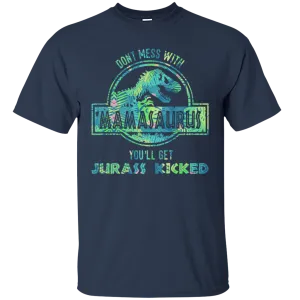 Mamasaurus Rex Baby Mama Mom Mammy Mothers Day Trex Dinosaurus Dino Love Heart Family Gift Unisex T-Shirt