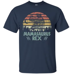 Mamasaurus Rex Baby Mama Mom Mammy Mothers Day Trex Dinosaurus Dino Love Heart Family Gift Unisex T-Shirt