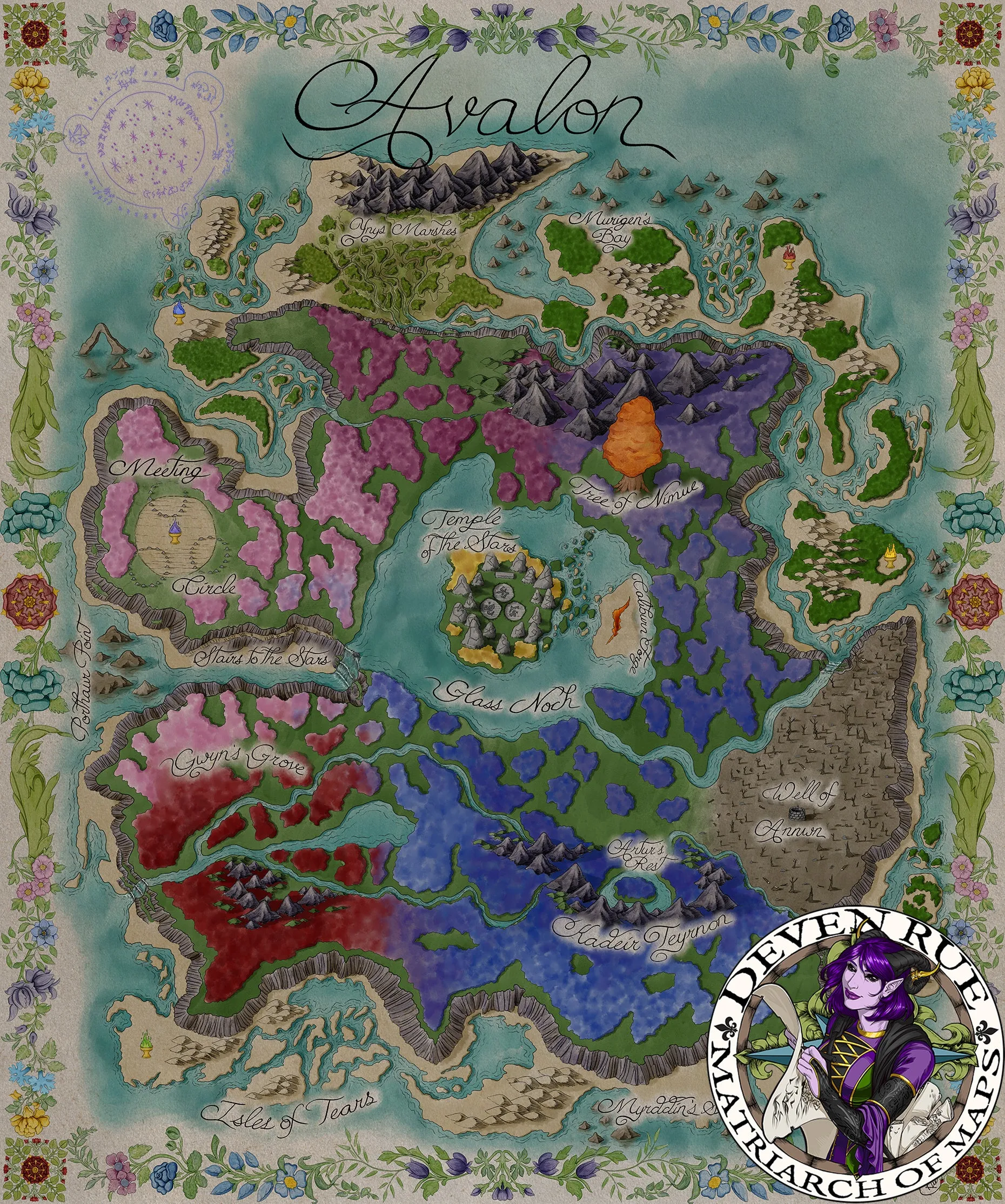 Map of Avalon
