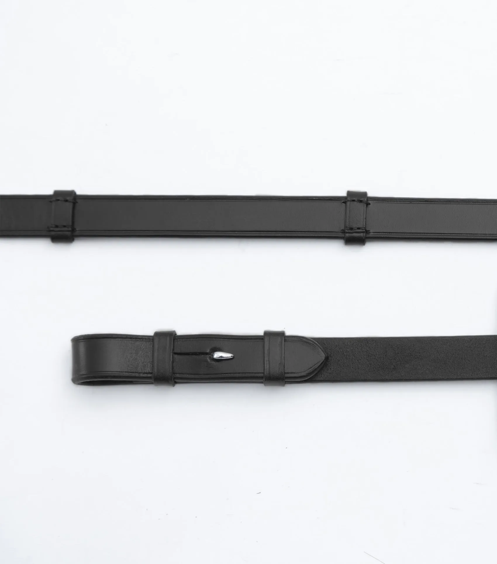 Matteo Leather Grip Reins Black