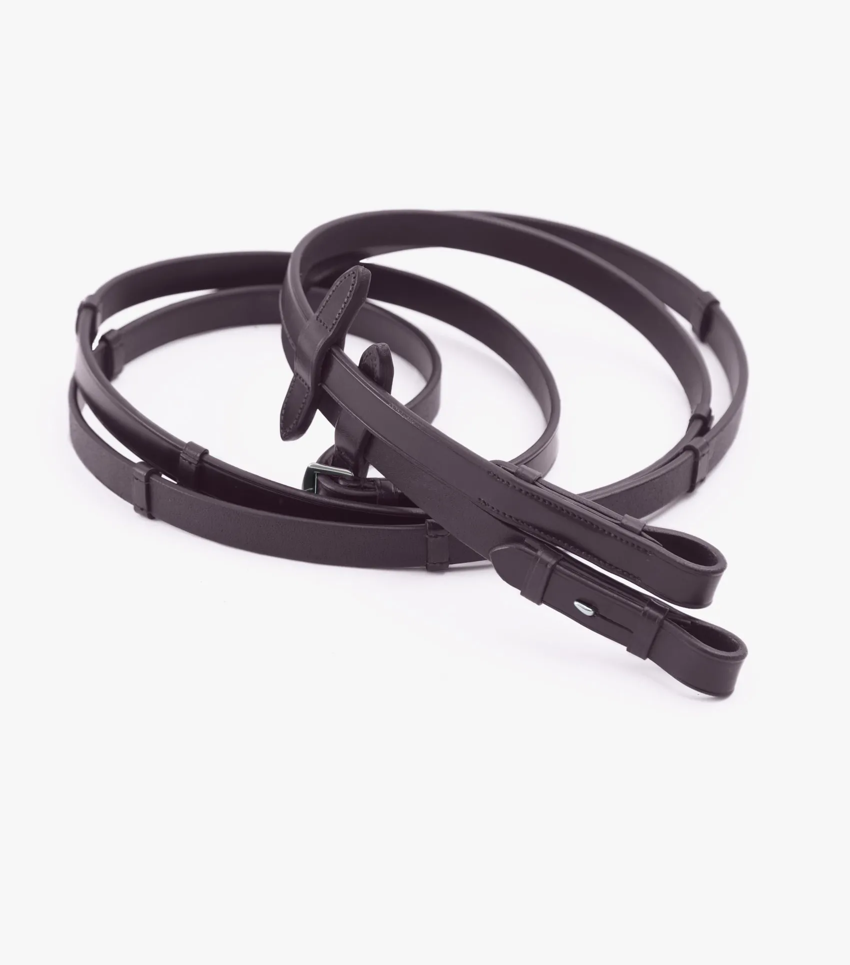 Matteo Leather Grip Reins Brown
