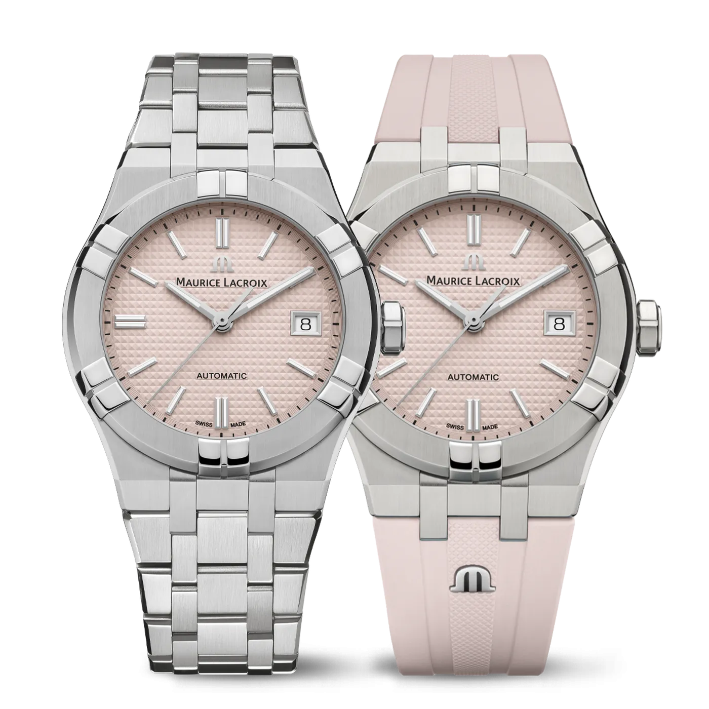 Maurice Lacroix AIKON Automatic Pink 39mm Limited Summer Edition Unisex Watch