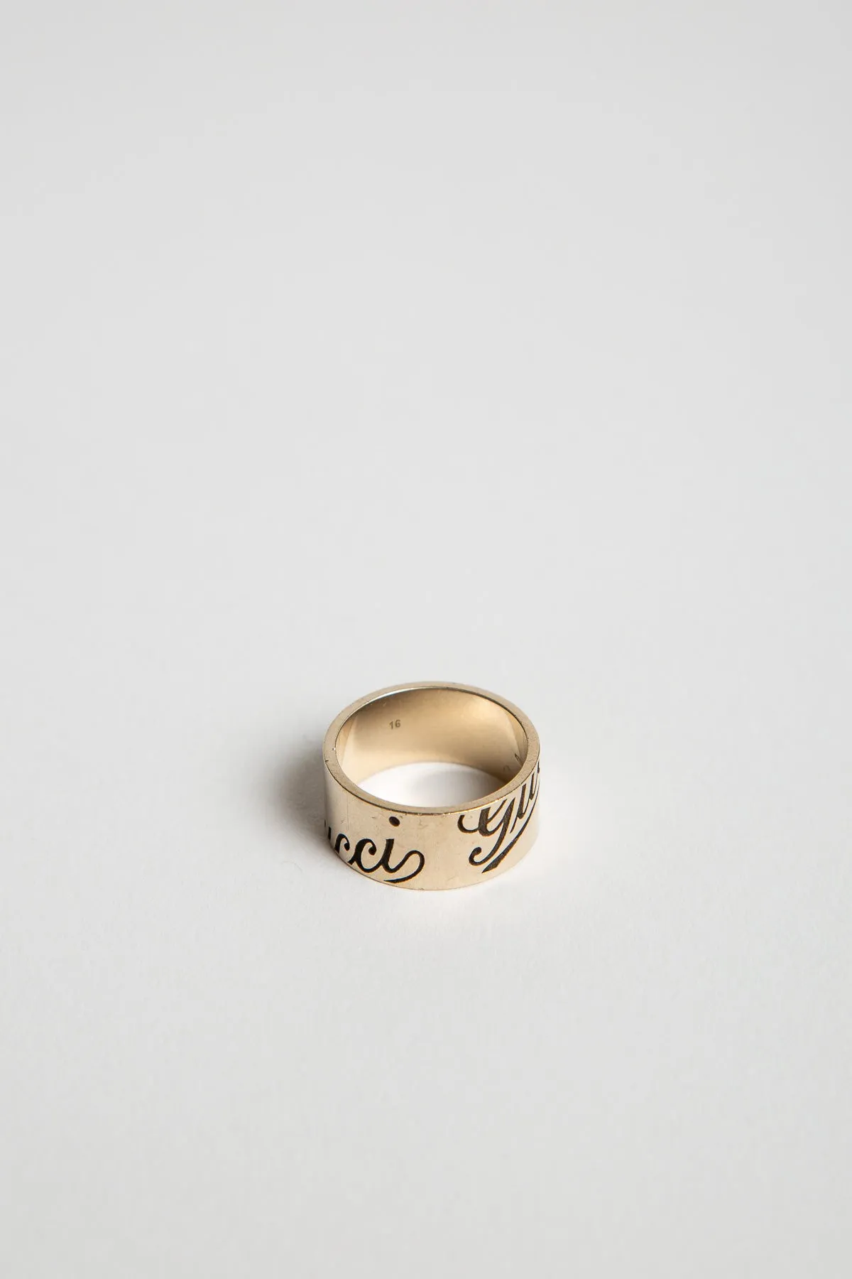 MAXFIELD COLLECTION | 1960'S 18K GOLD GUCCI RING