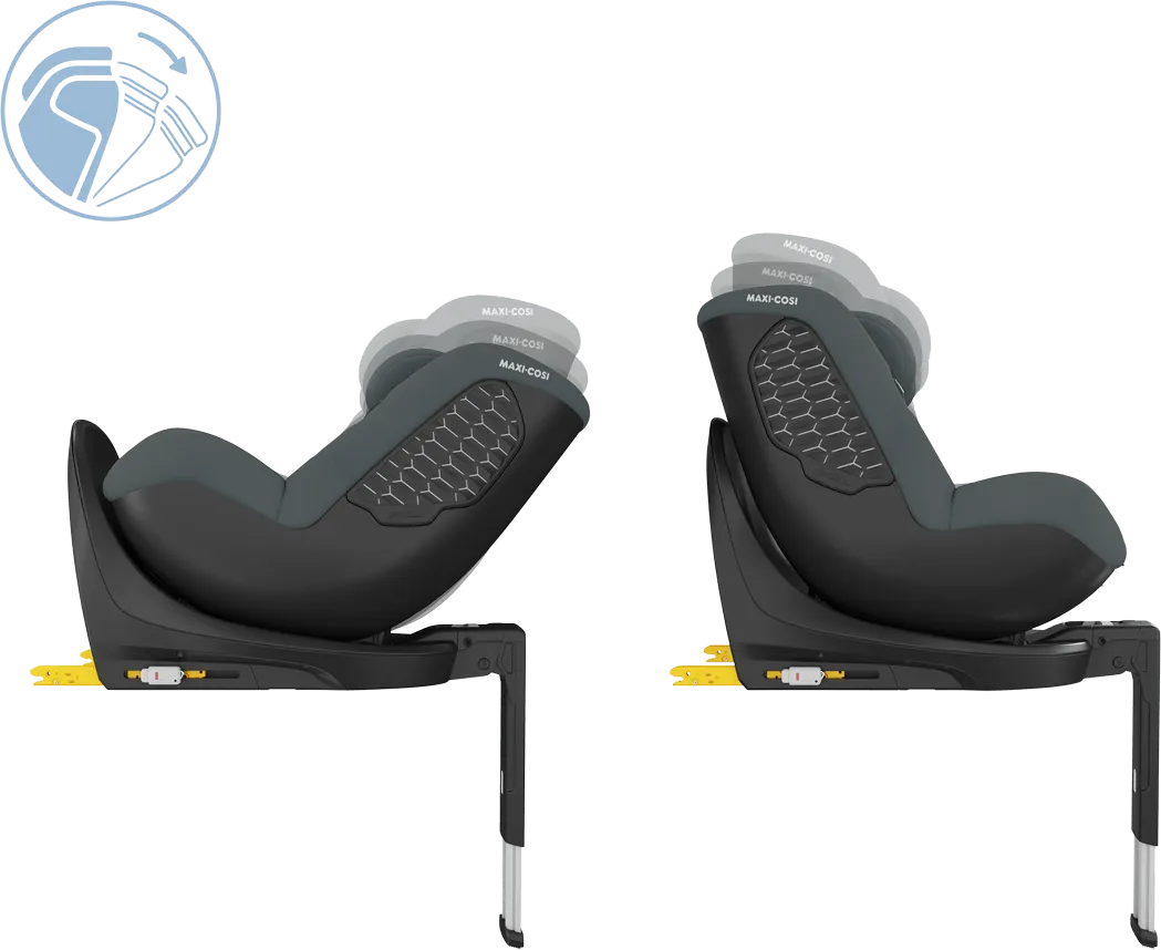 Maxi Cosi Quartz 360 i-Size Car Seat - Full Graphite