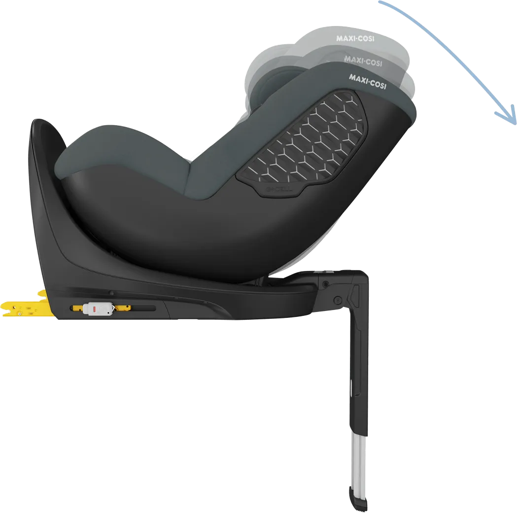 Maxi Cosi Quartz 360 i-Size Car Seat - Full Graphite