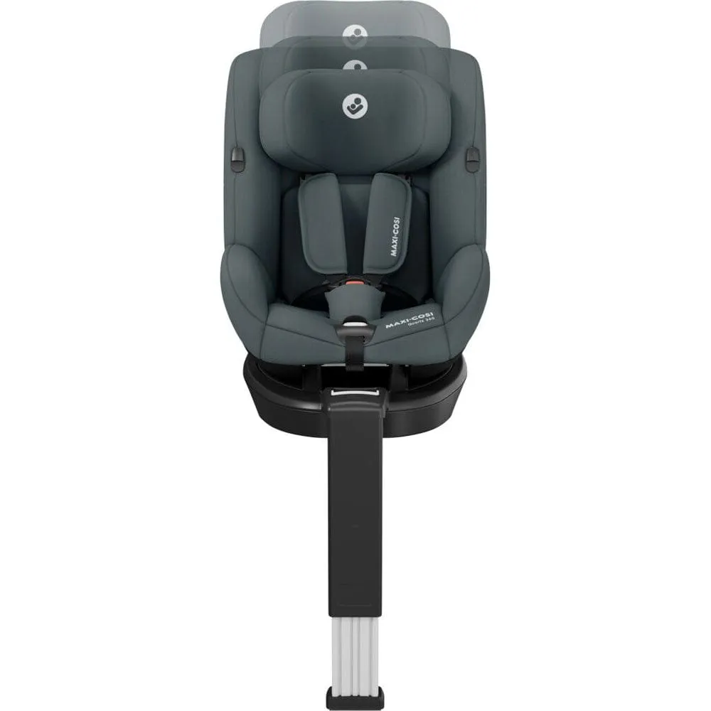 Maxi-Cosi Quartz 360 i-Size Car Seat in Full Graphite