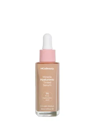 MCoBeauty Miracle Hyaluronic Tinted Serum 3-4 Light Medium