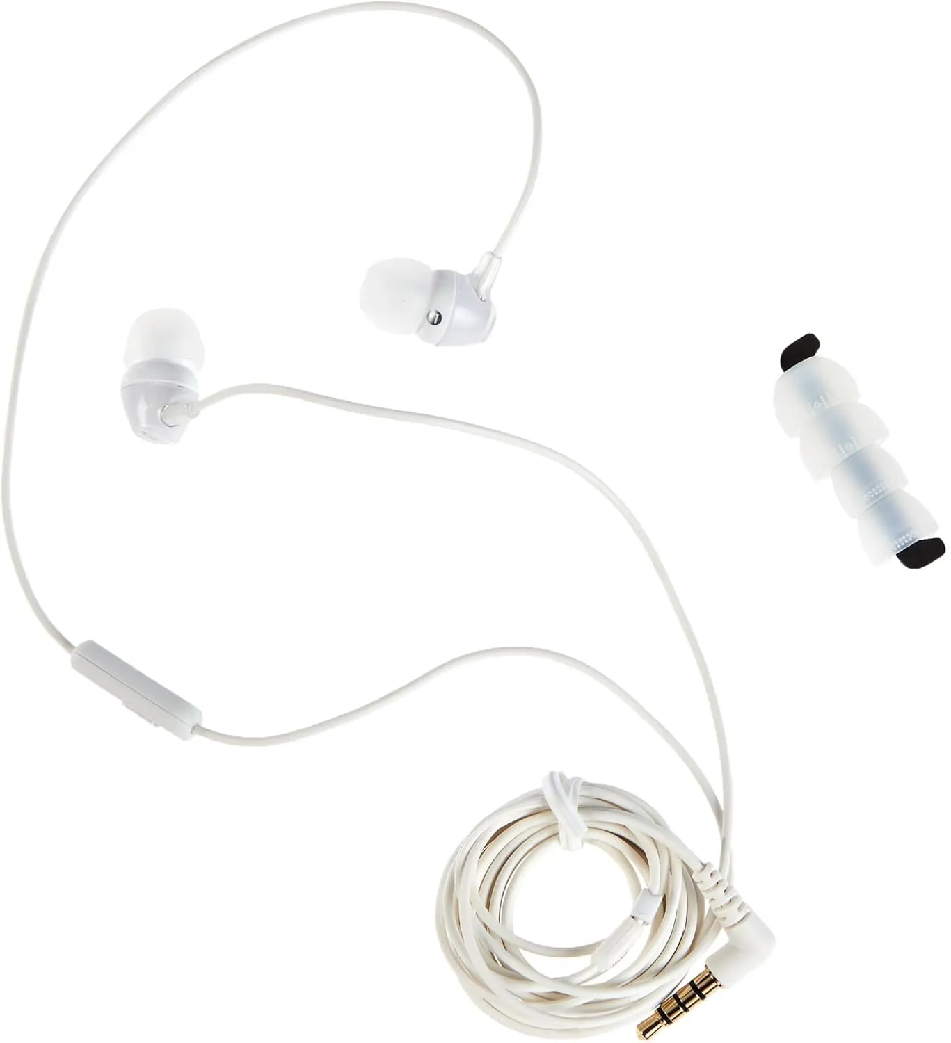 MDR-EX15AP Wired In-ear Headphones with Microphone, White Model: MDR-EX15AP