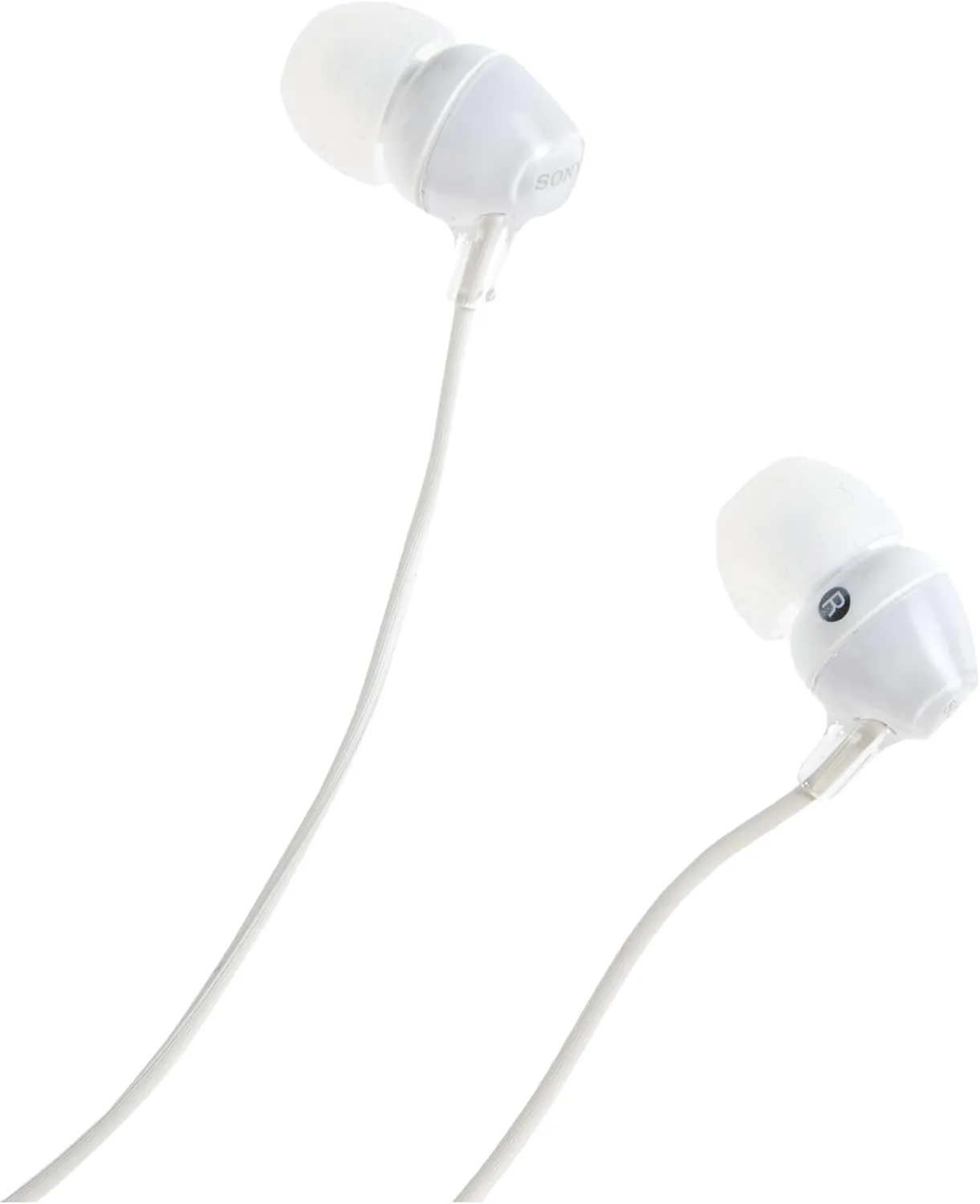 MDR-EX15AP Wired In-ear Headphones with Microphone, White Model: MDR-EX15AP