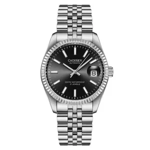 Mechanical Automatic Business Stainless Steel Waterproof  Men Watch