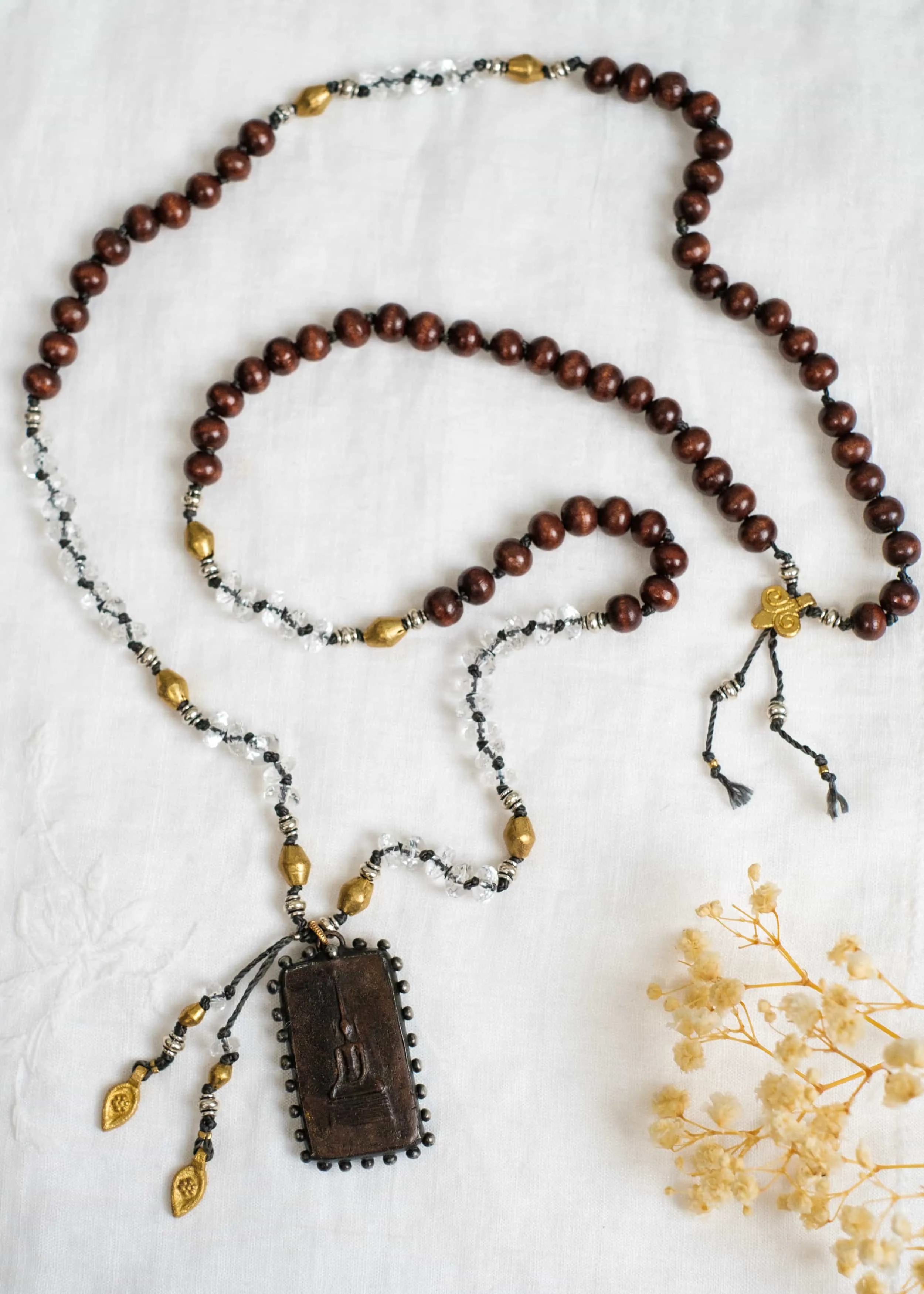 Meditating Buddha Necklace