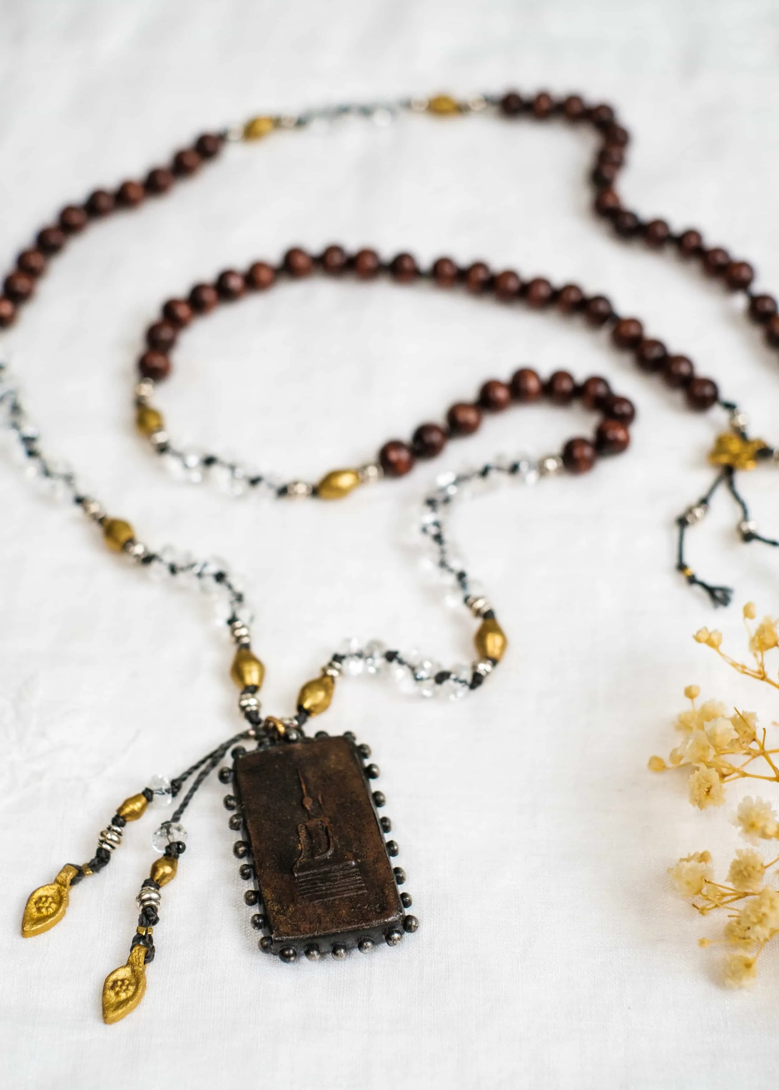 Meditating Buddha Necklace