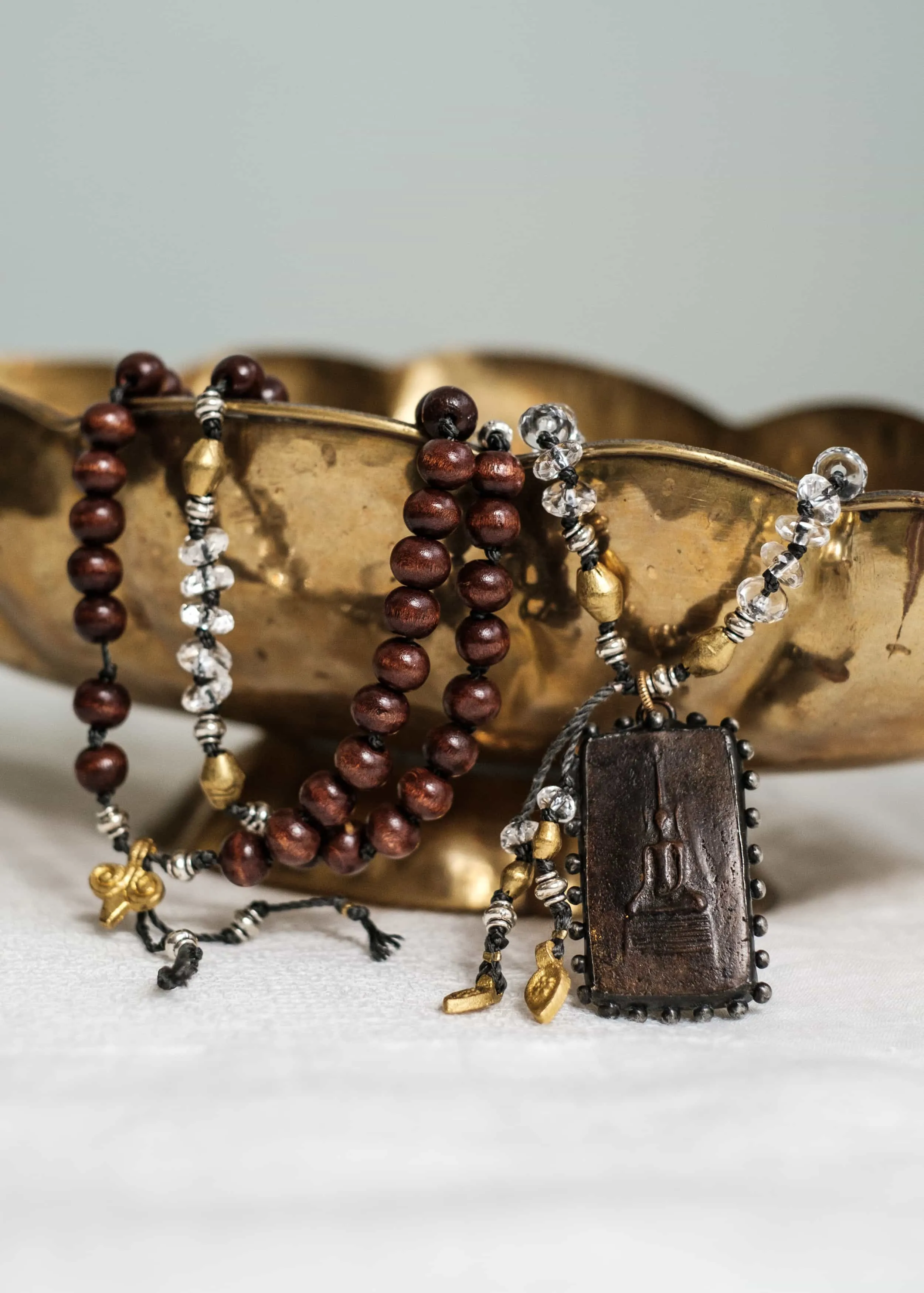 Meditating Buddha Necklace