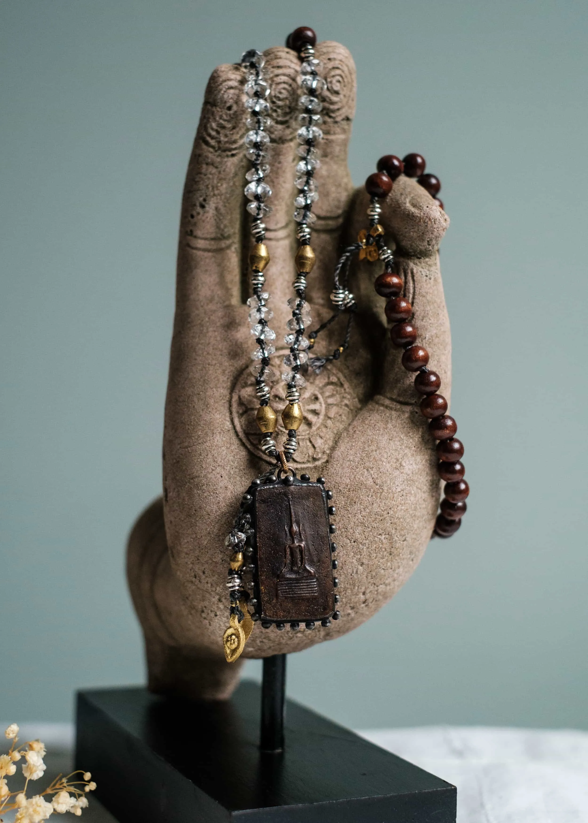 Meditating Buddha Necklace