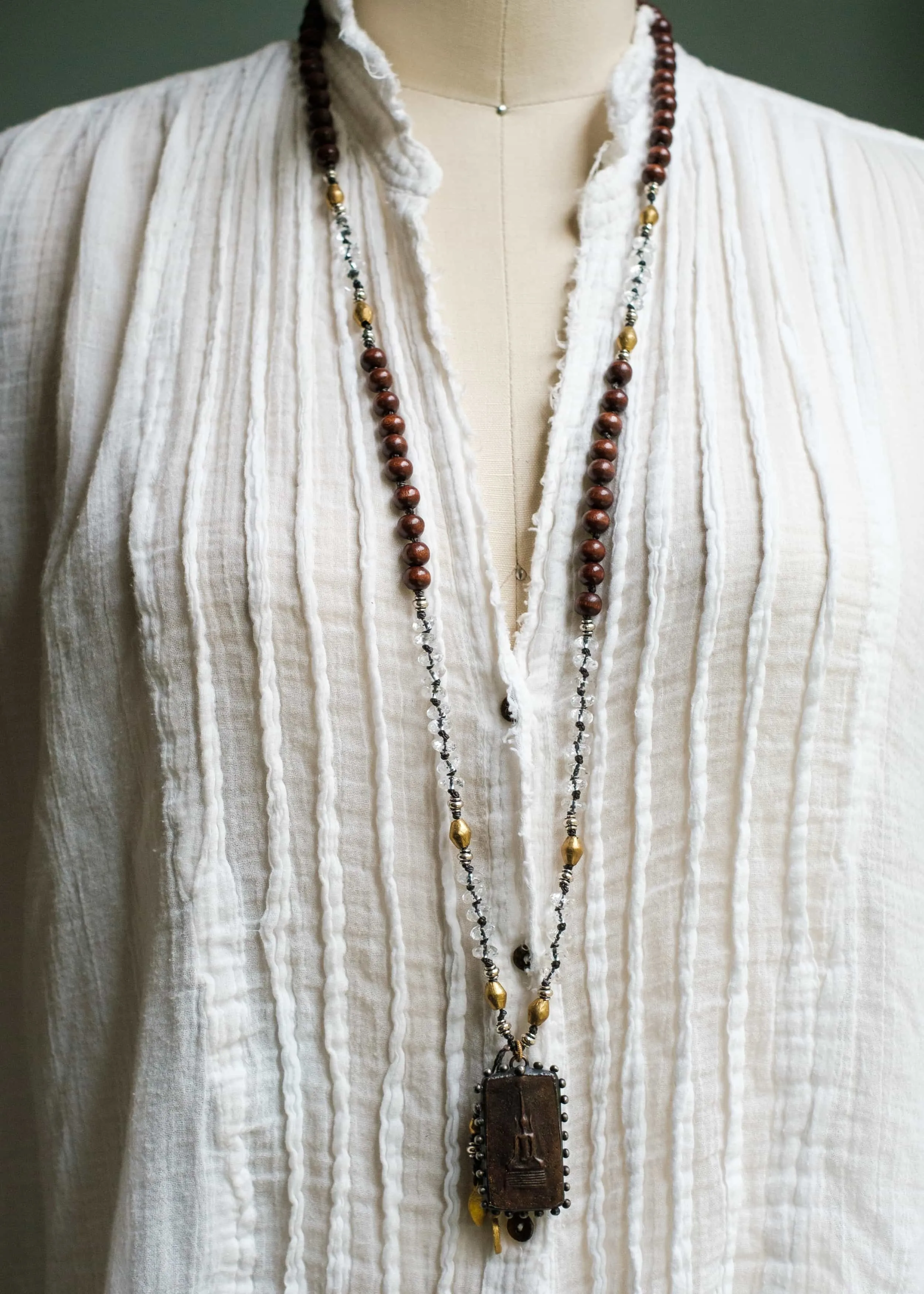 Meditating Buddha Necklace