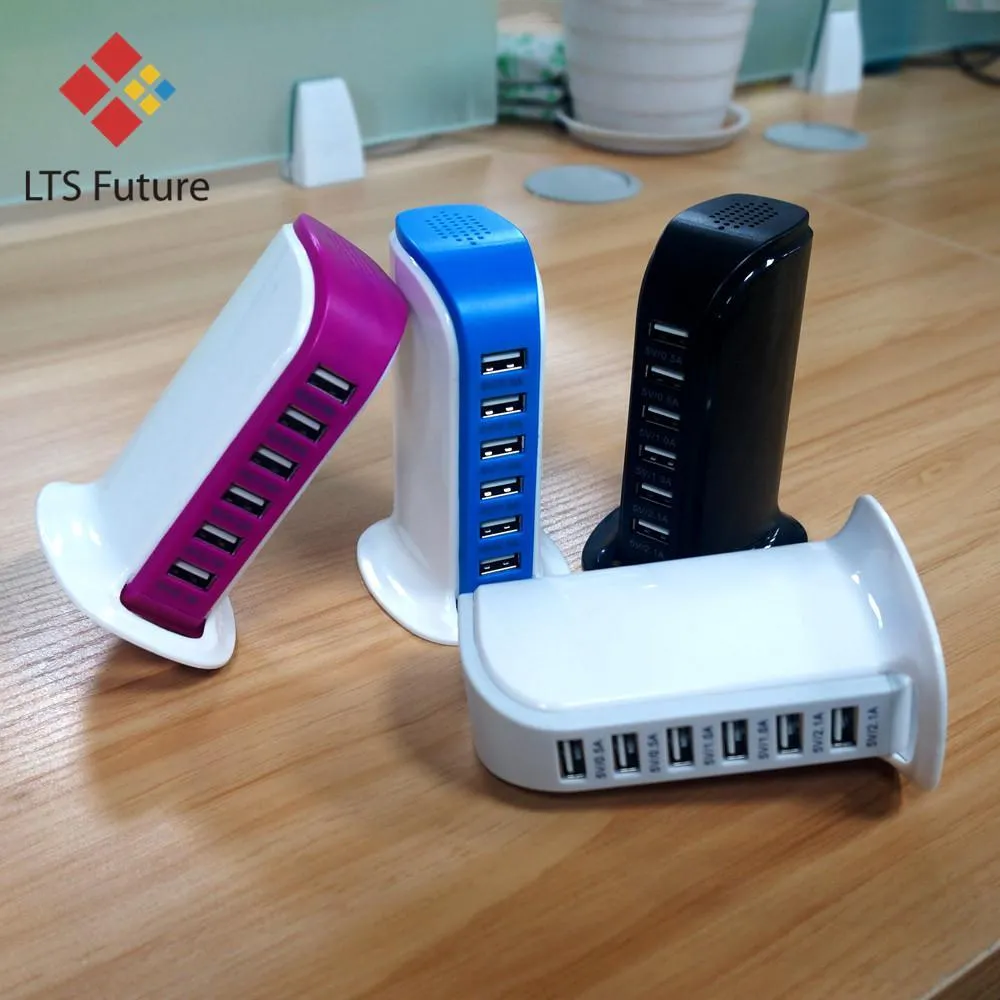 MegaDock - 6 Port USB Fast Charging Station