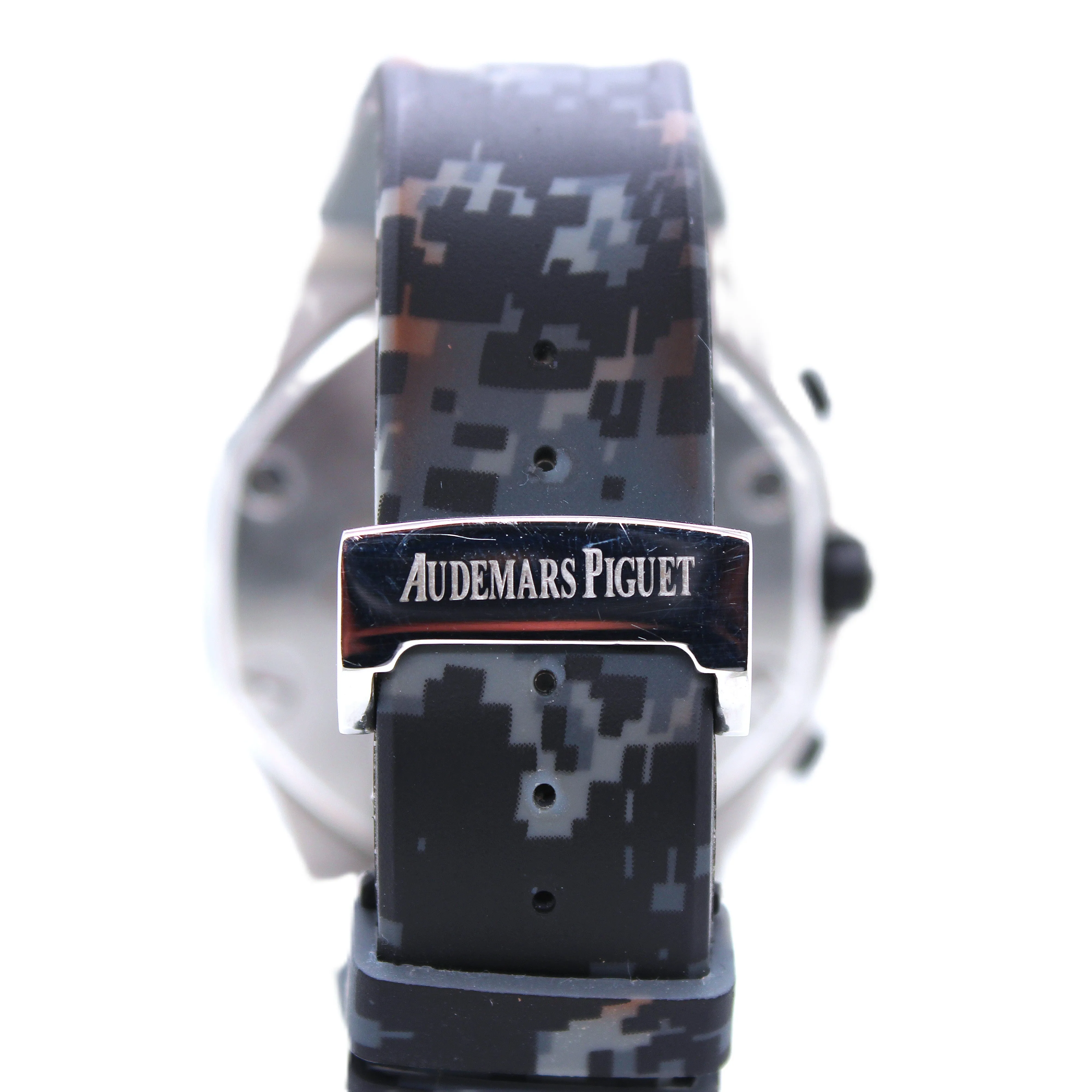 Mens Audemars Piguet Royal Oak Offshore Chronograph 42MM VS Diamond Watch 8.45CT