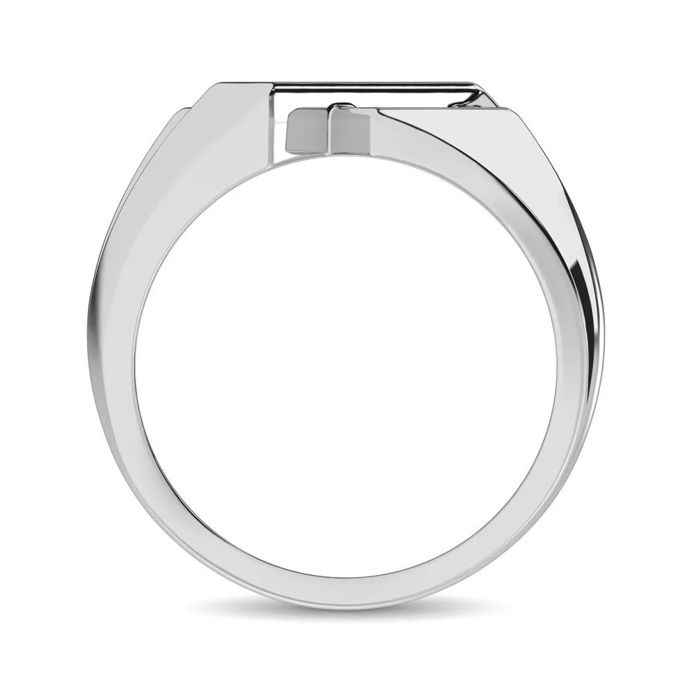 Men's Diamond Wedding Band - Available in 0.25 or 0.50 Carats in 10KT Gold