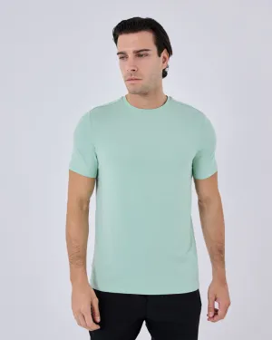 Mens Hybrid Active Tee Style Fresh Mint